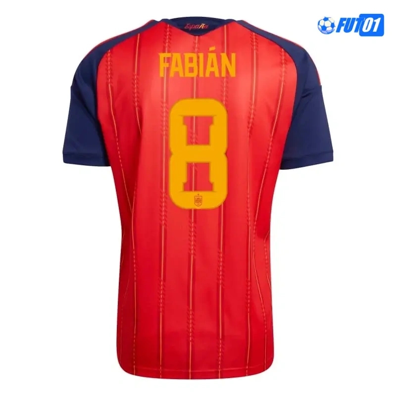 Camiseta Fabián 8 España Home 2026