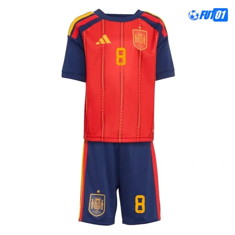 Camiseta Fabián 8 España Home 2026 Niño