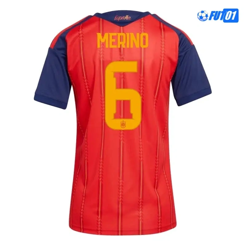 Camiseta Merino 6 España Home 2026 Mujer