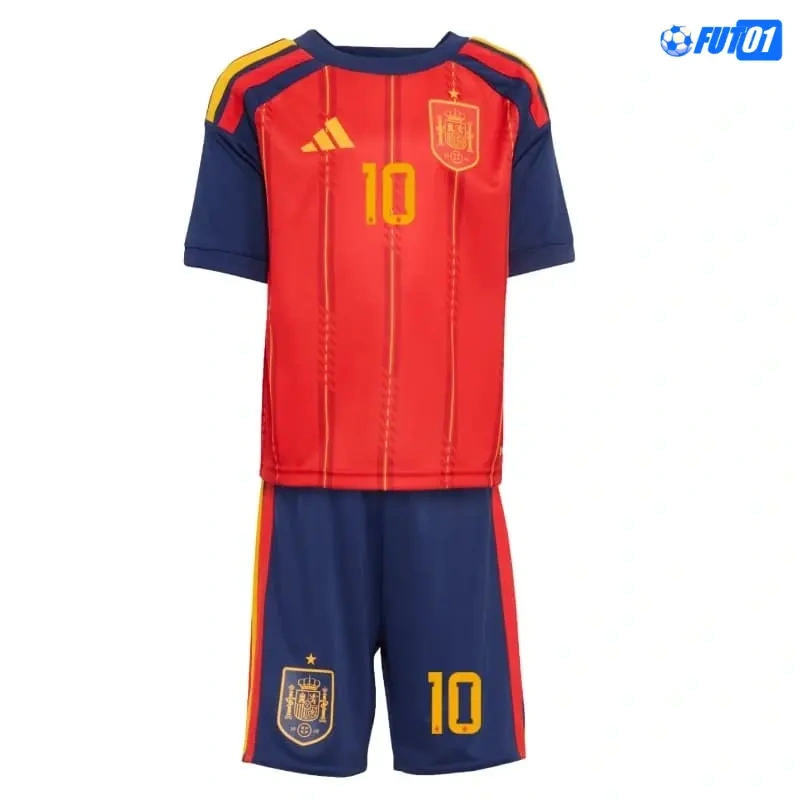 Camiseta Olom 10 España Home 2026 Niño