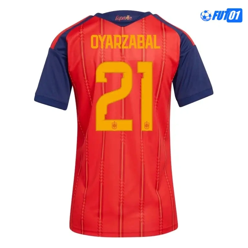 Camiseta Oyarzabal 21 España Home 2026 Mujer