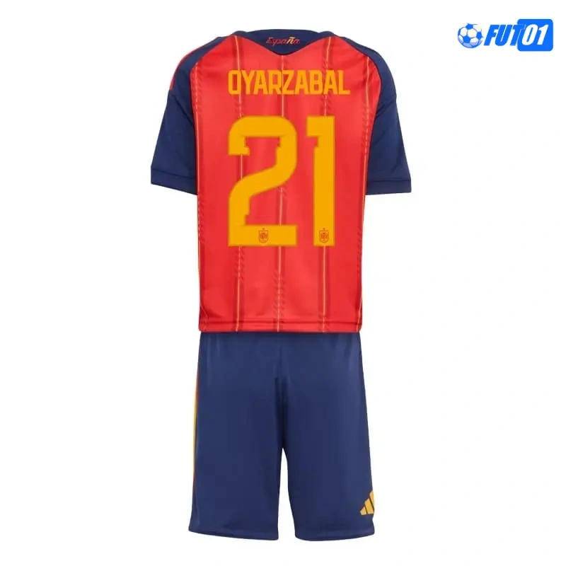 Camiseta Oyarzabal 21 España Home 2026 Niño