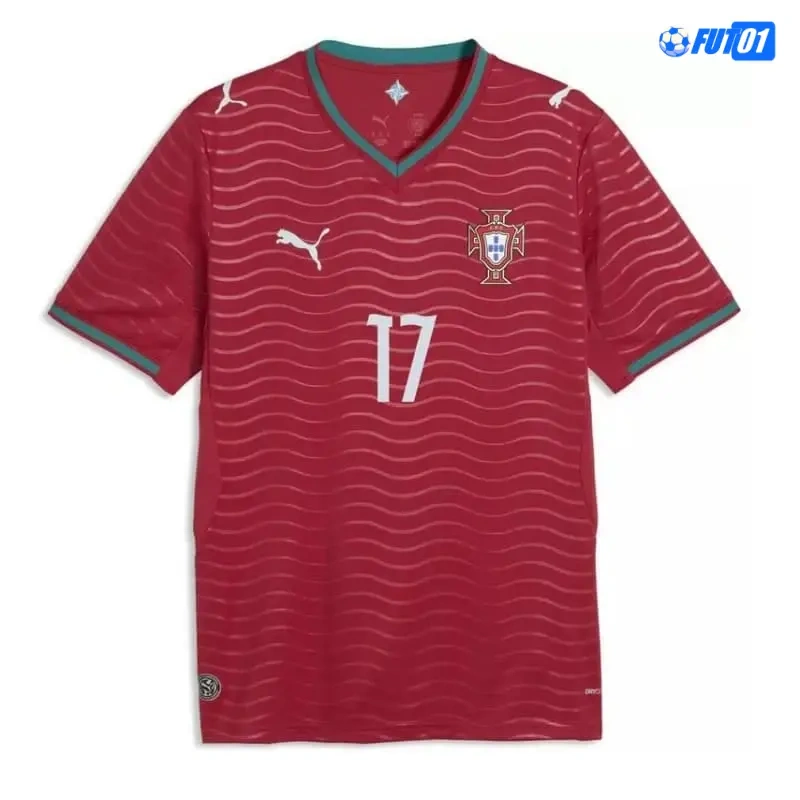 Camiseta Rafa Leão 17 Portugal Home 2026