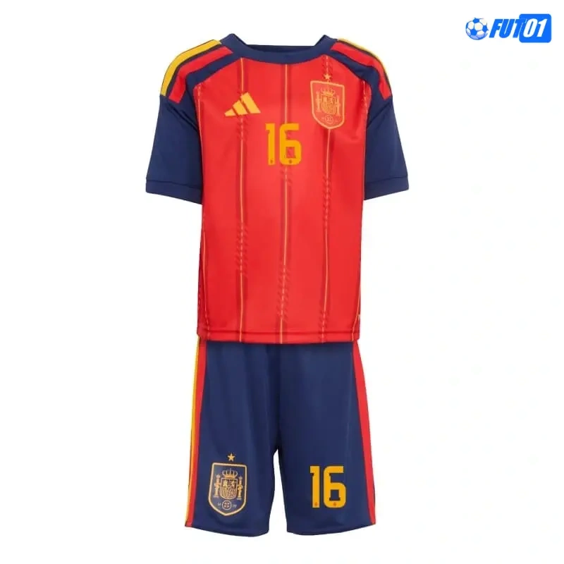 Camiseta Rodrigo 16 España Home 2026 Niño