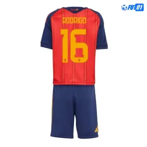 Camiseta Rodrigo 16 España Home 2026 Niño