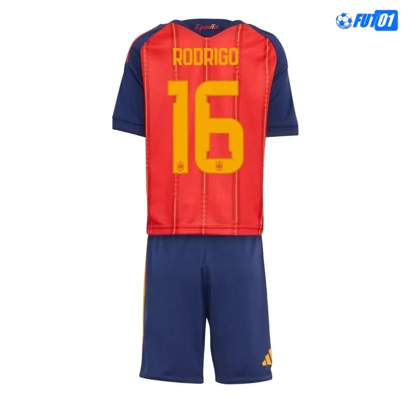 Camiseta Rodrigo 16 España Home 2026 Niño