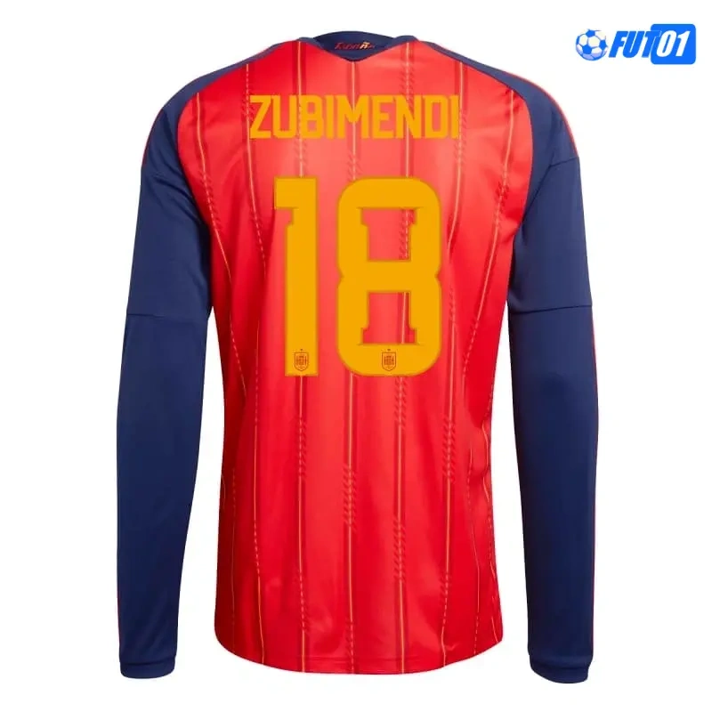 Camiseta Zubimendi 18 España Home 2026 ML