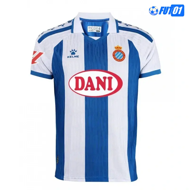 Camiseta Espanyol Home 2025/2026 con Parche La Liga