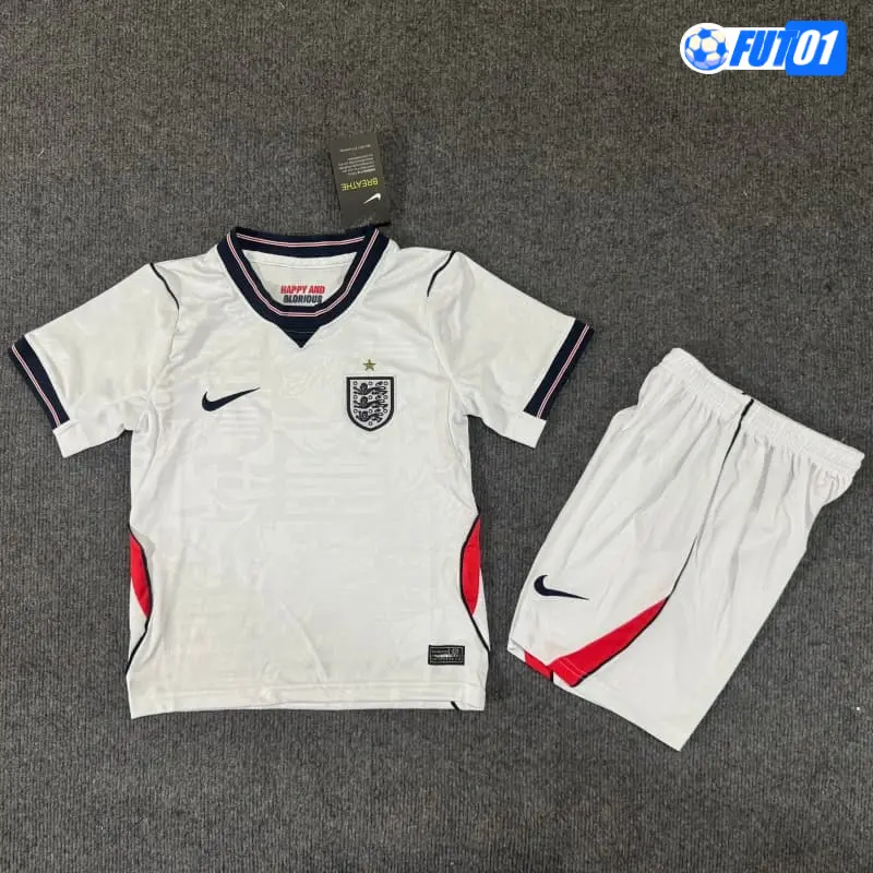 Camiseta Inglaterra Home Mundial 2026 Niño 