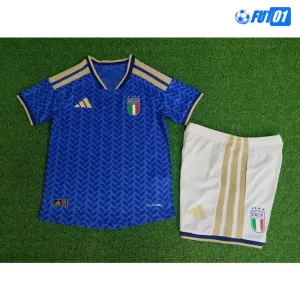 Camiseta Italia Home Mundial 2026 Niño Versión Jugador