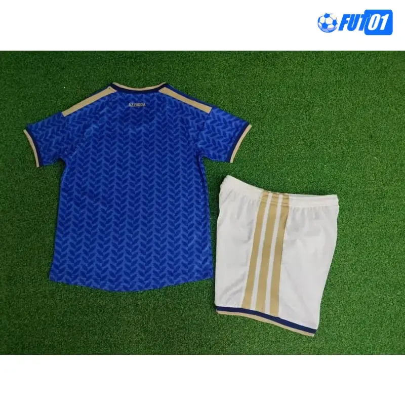 Camiseta Italia Home Mundial 2026 Niño Versión Jugador