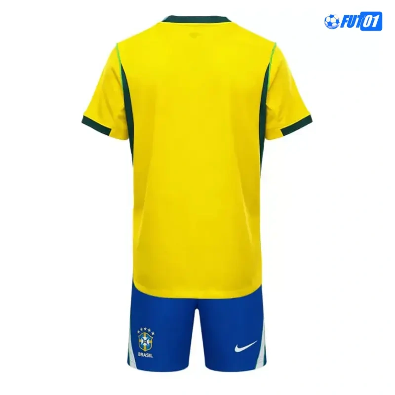 Camiseta Brasil Home Mundial 2026 Niño