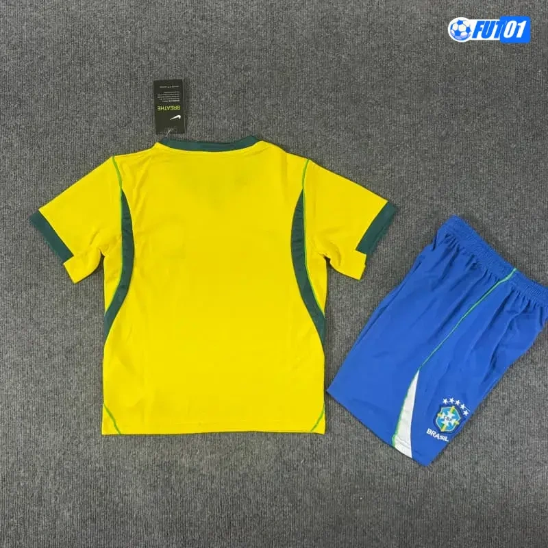 Camiseta Brasil Home Mundial 2026 Niño
