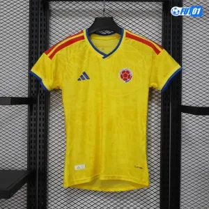 Camiseta Colombia Home Mundial 2026 Mujer Versión Jugador
