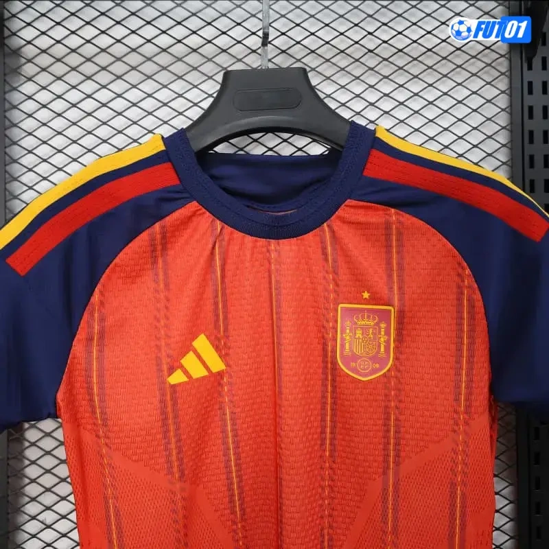 Camiseta España Home Mundial 2026 Mujer Versión Jugador