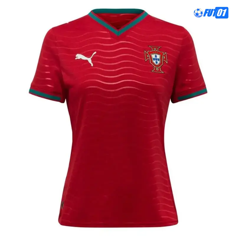 Camiseta Portugal Home Mundial 2026 Mujer