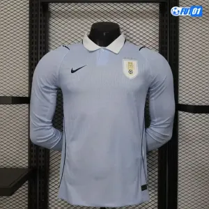 Camiseta Uruguay Home Mundial 2026 Versión Jugador ML