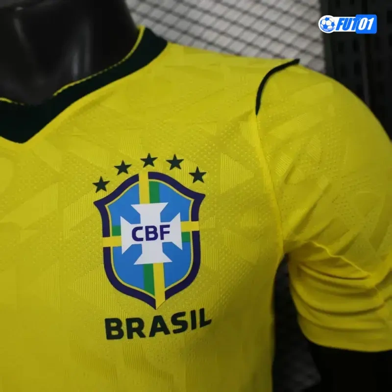 Camiseta Brasil Home Mundial 2026 Versión Jugador