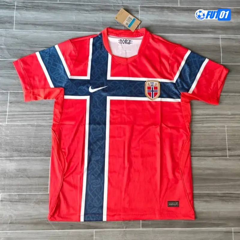 Camiseta Noruega Home Mundial 2026