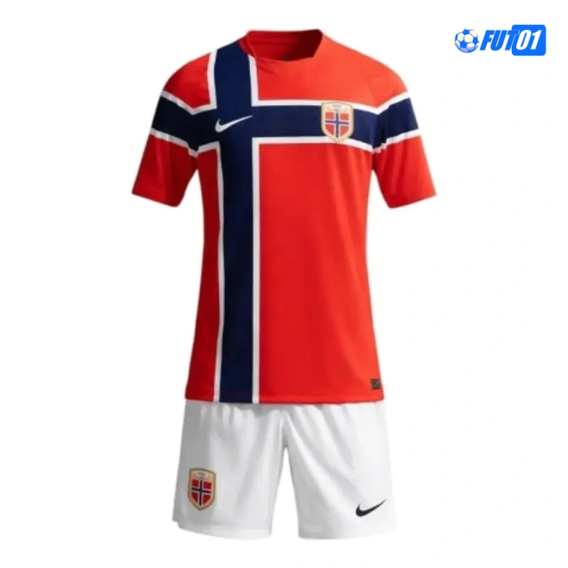 Camiseta Noruega Home Mundial 2026