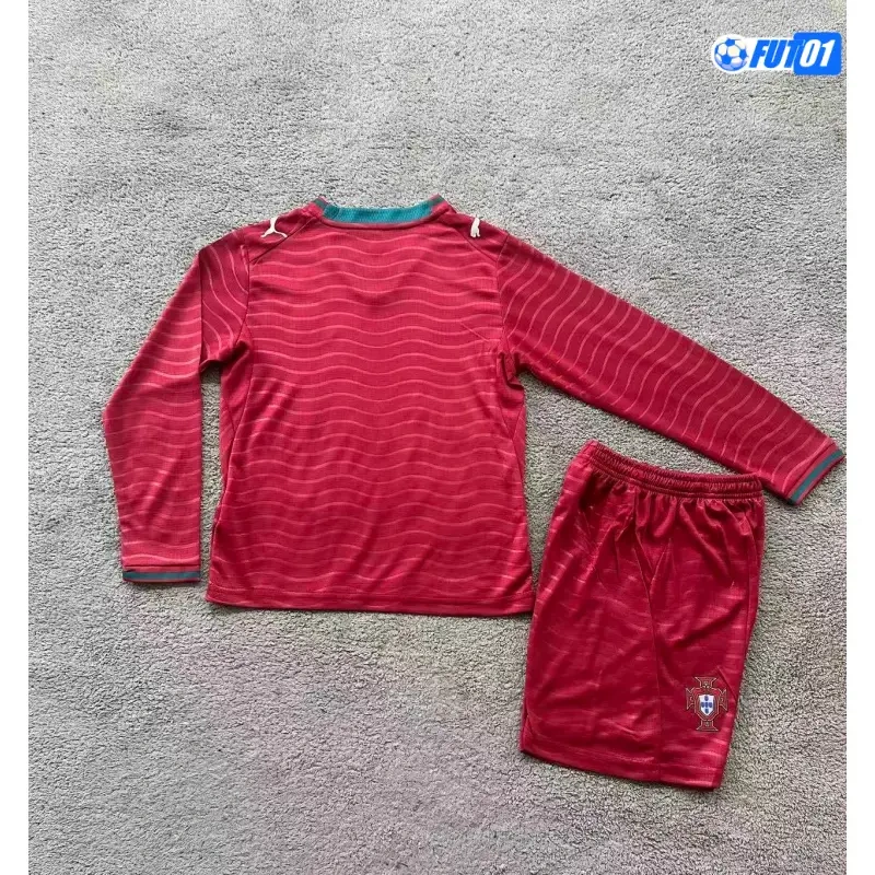 Camiseta Portugal Home Mundial 2026 Niño ML
