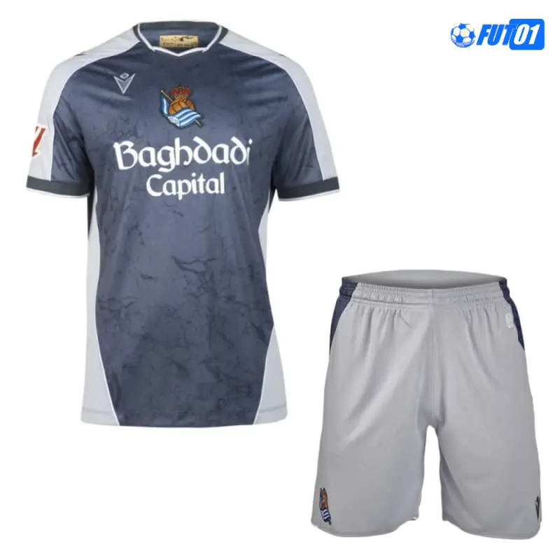 Camiseta Real Sociedad Away 2025/2026 Niño