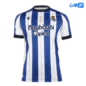 Camiseta Real Sociedad Home 2025/2026 Edición Final Copa del Rey