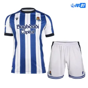 Camiseta Real Sociedad Home 2025/2026 Niño