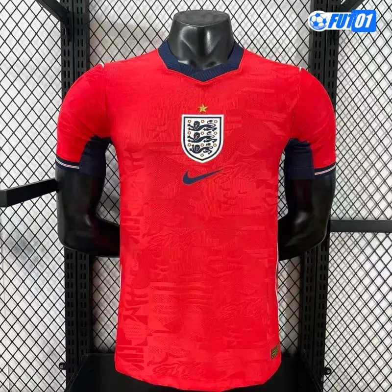 Camiseta Inglaterra Away Mundial 2026 Versión Jugador