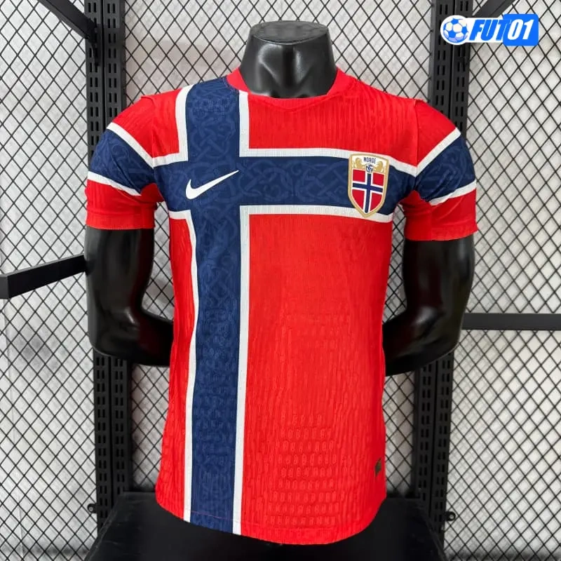 Camiseta Noruega Home Mundial 2026 Versión Jugador