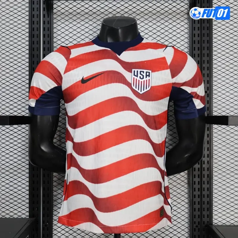Camiseta EE.UU Home Mundial 2026 Versión Jugador