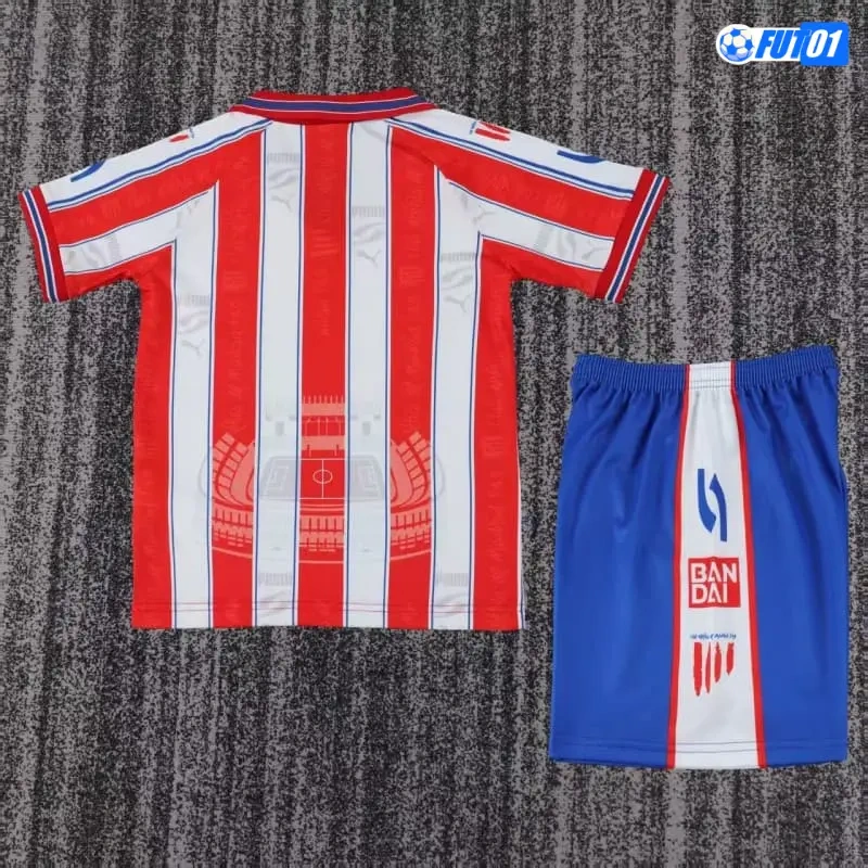 Camiseta Atletico de Madrid Home 1996/1997 Retro Niño