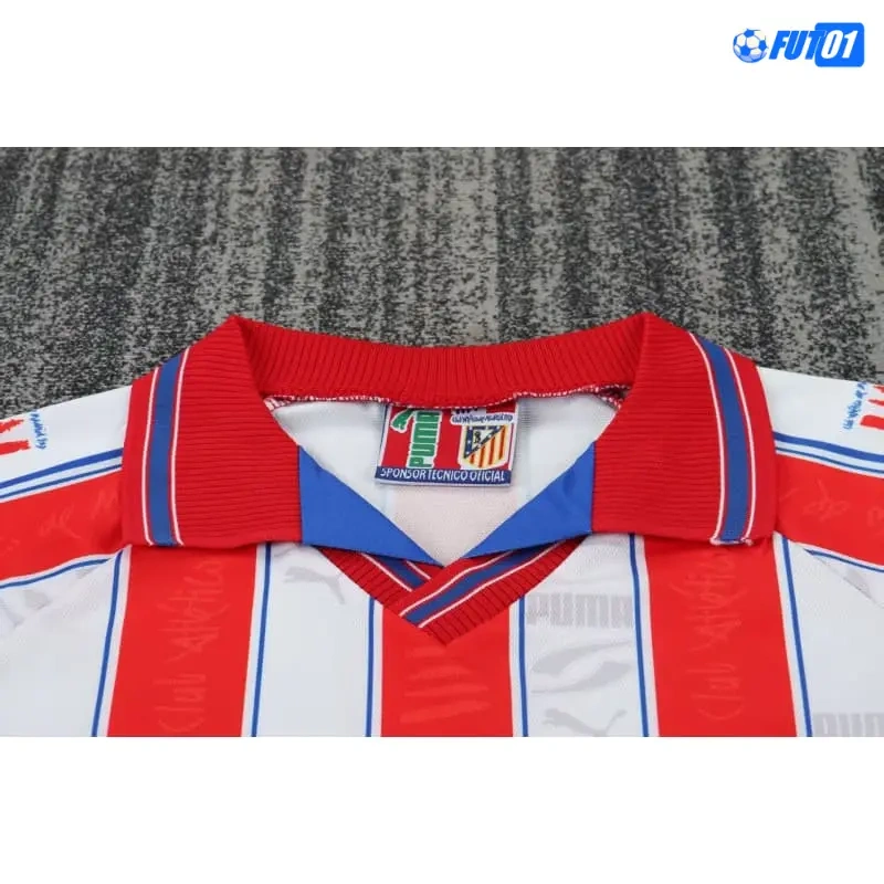 Camiseta Atletico de Madrid Home 1996/1997 Retro Niño