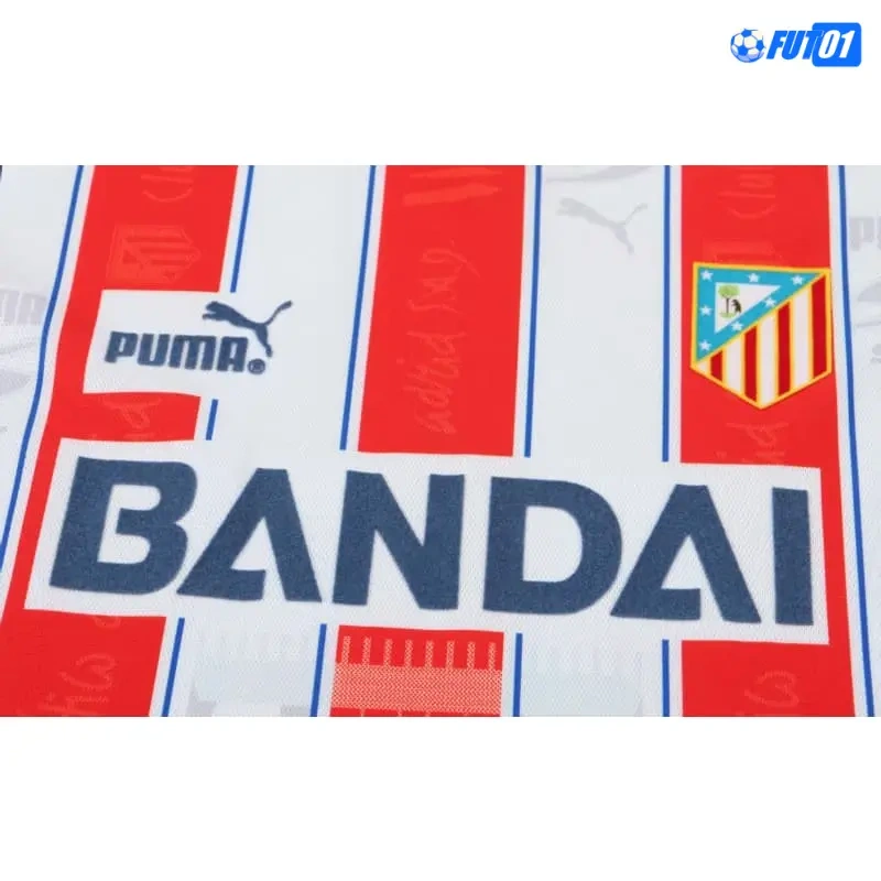 Camiseta Atletico de Madrid Home 1996/1997 Retro Niño