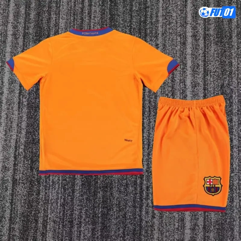 Camiseta Barcelona Away 2006/2007 Retro Niño