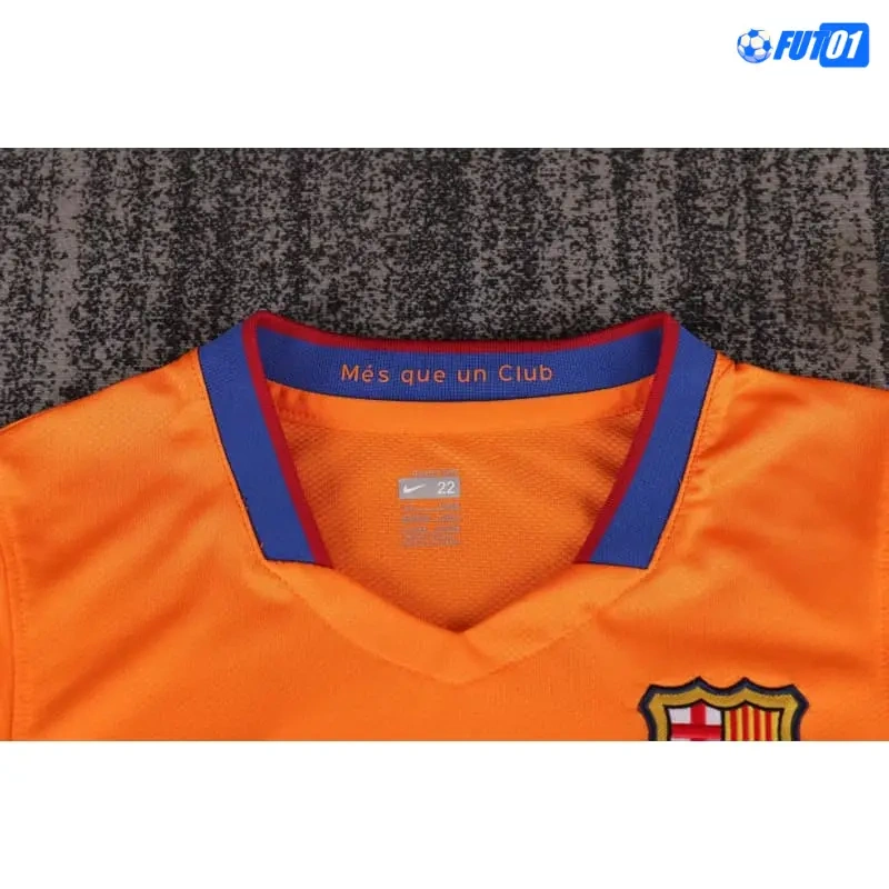 Camiseta Barcelona Away 2006/2007 Retro Niño