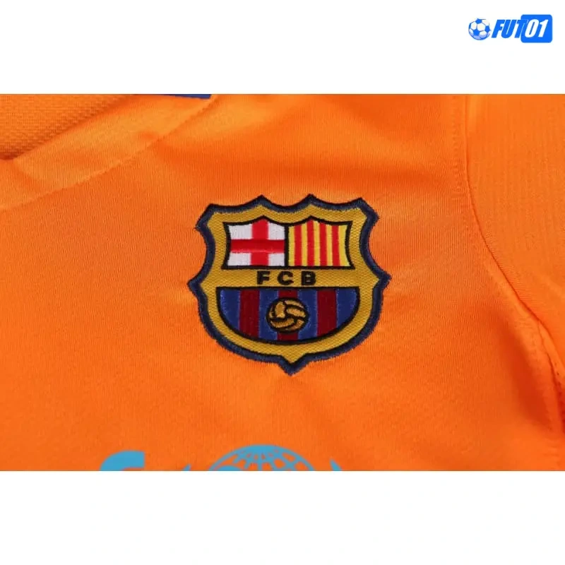 Camiseta Barcelona Away 2006/2007 Retro Niño