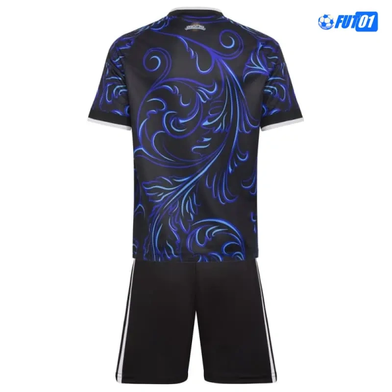 Camiseta Argentina Away Mundial 2026 Niño con FIFA2022