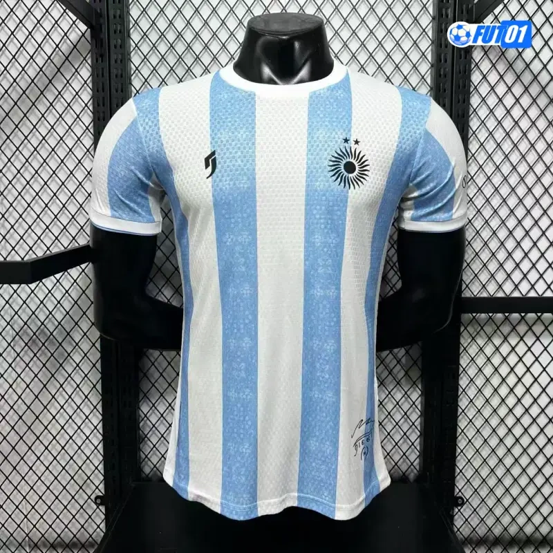 Camiseta Argentina 2026 Edición Especial Azul/Blanco Versión Jugador
