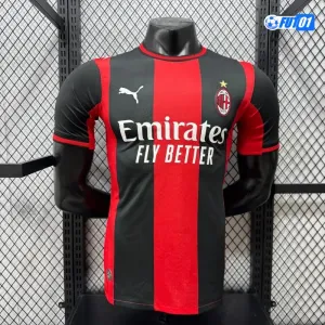 Camiseta AC Milan 2026/2027 Versión Jugador Rojo/Negro