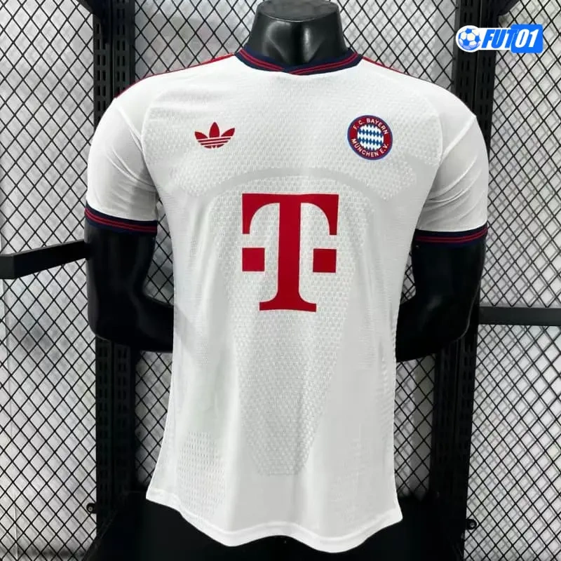 Camiseta Bayern Múnich 2026/2027 Versión Jugador Blanco