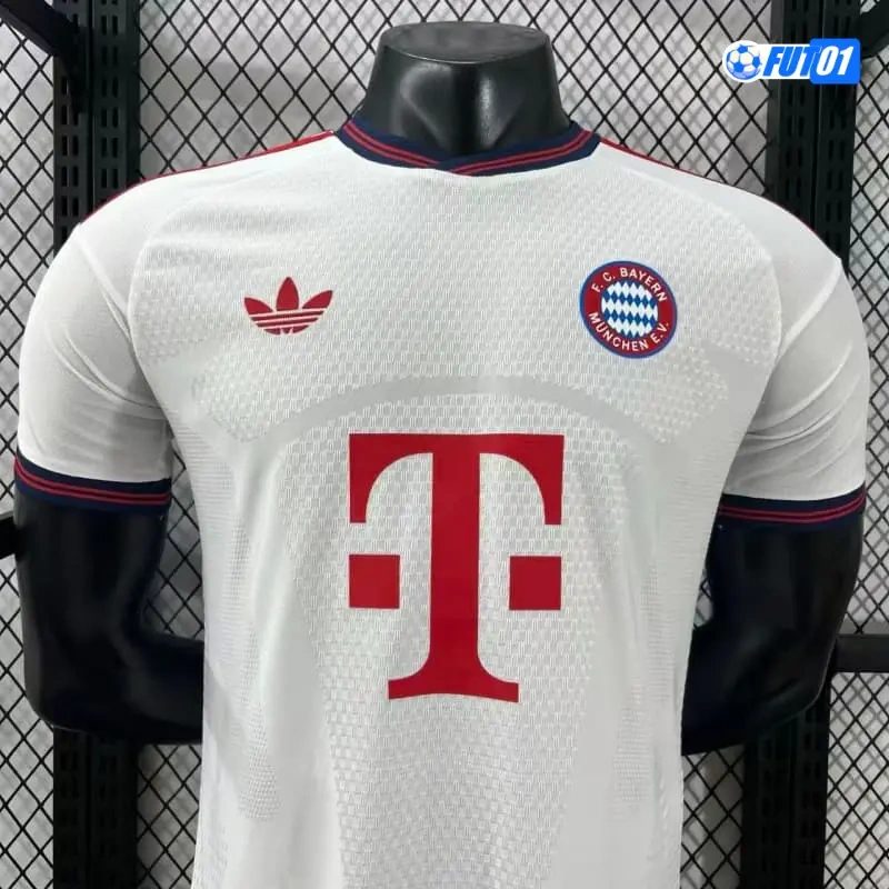 Camiseta Bayern Múnich 2026/2027 Versión Jugador Blanco