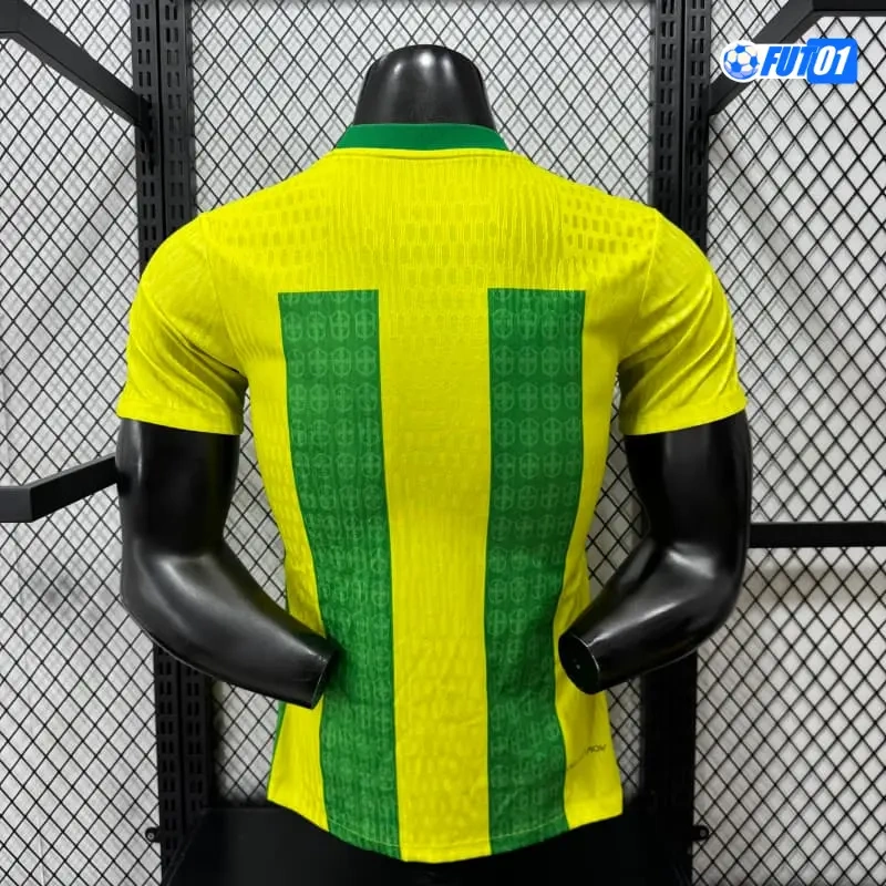 Camiseta Brasil 2026 Edición Especial Versión Jugador Amarillo/Verde