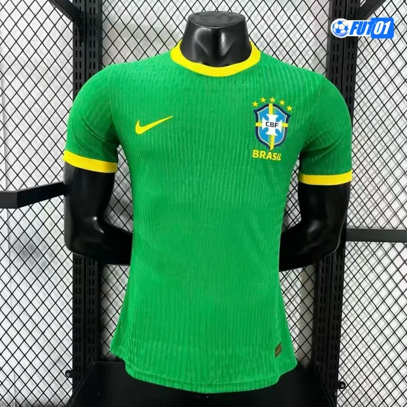 Camiseta Brasil 2026 Edición Especial Versión Jugador Verde