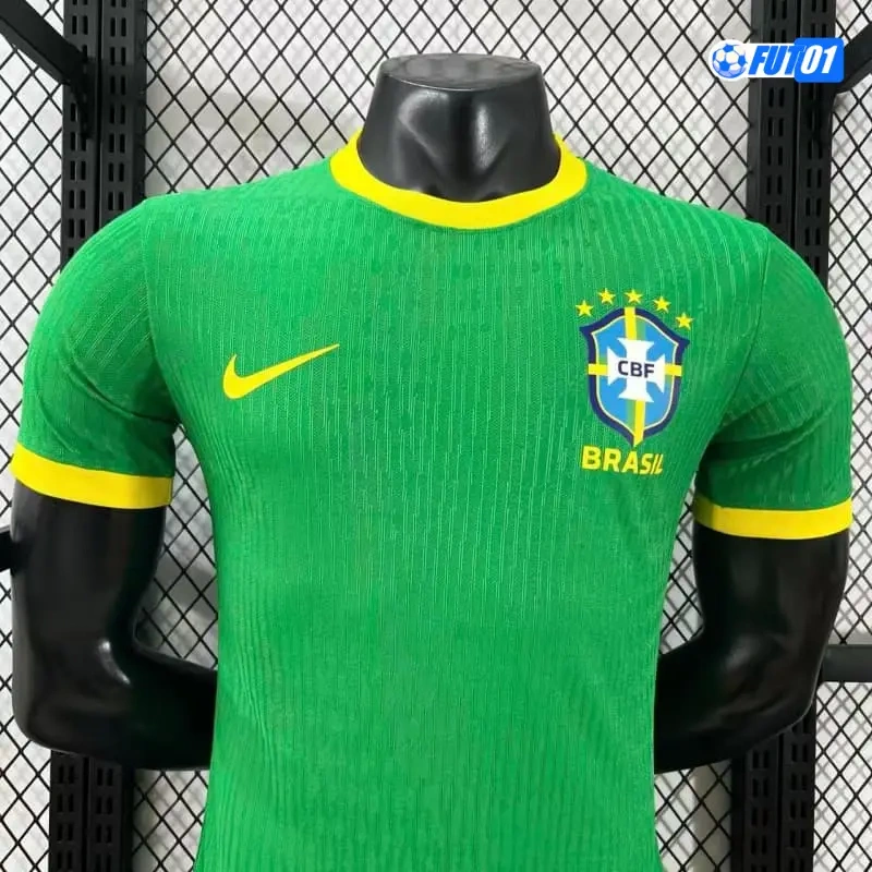 Camiseta Brasil 2026 Edición Especial Versión Jugador Verde