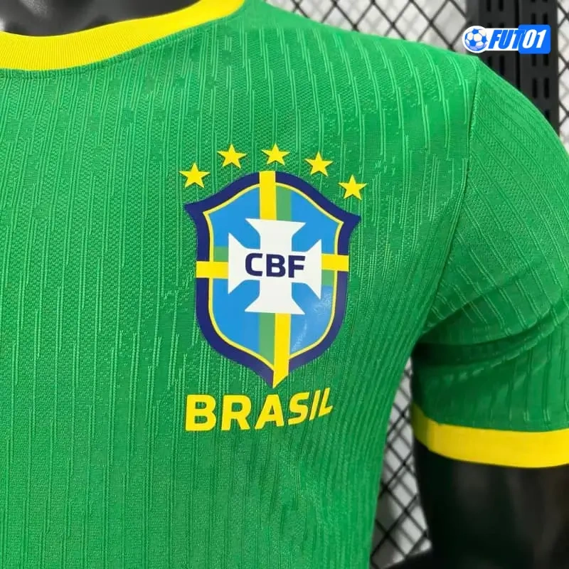Camiseta Brasil 2026 Edición Especial Versión Jugador Verde