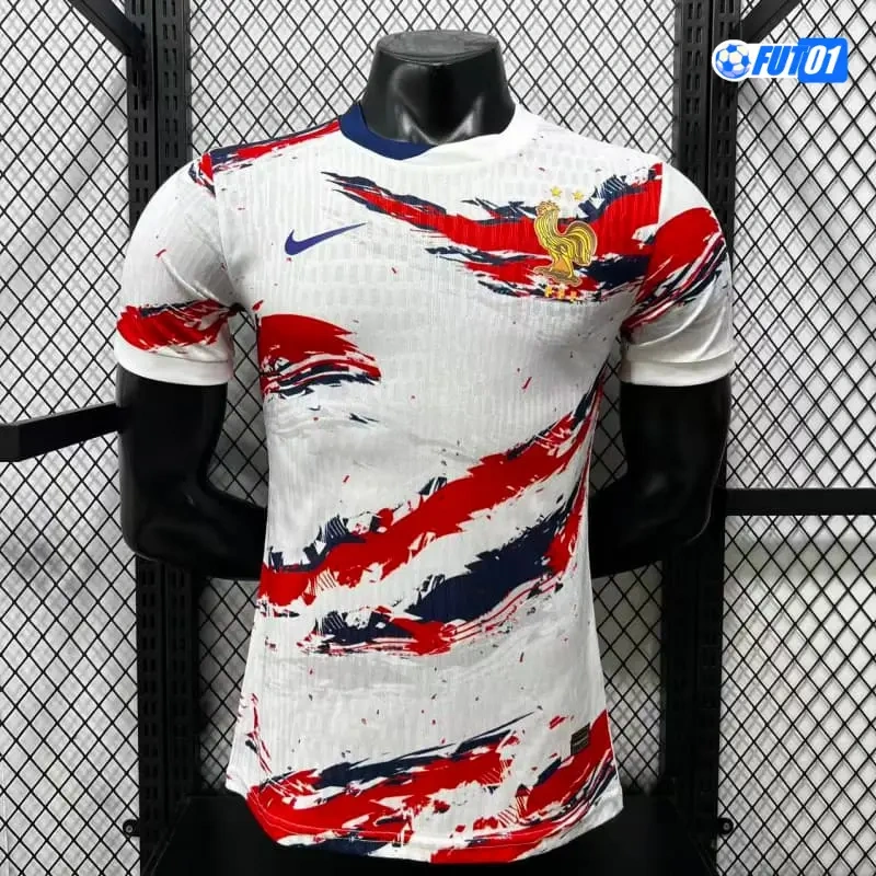 Camiseta Francia 2026 Edición Especial Versión Jugador Blanco/Rojo
