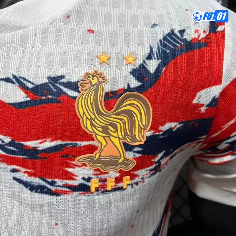 Camiseta Francia 2026 Edición Especial Versión Jugador Blanco/Rojo