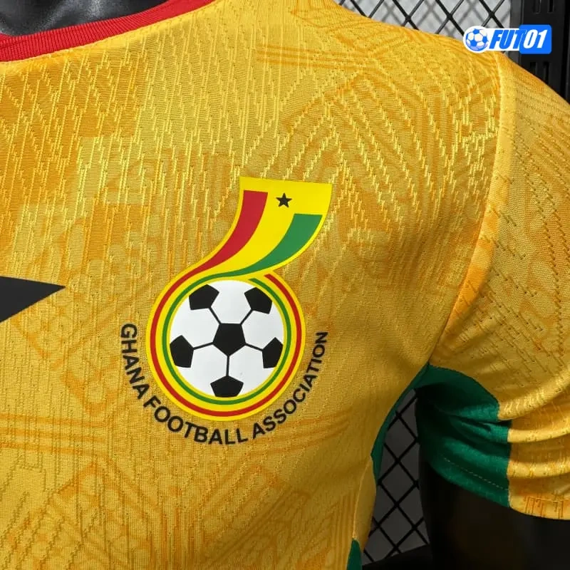 Camiseta Ghana Away Mundial 2026 Versión Jugador