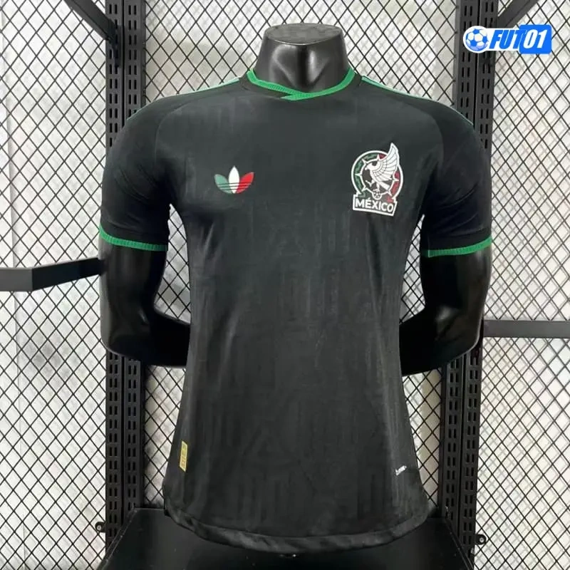 Camiseta México 2026 Versión Jugador Negro
